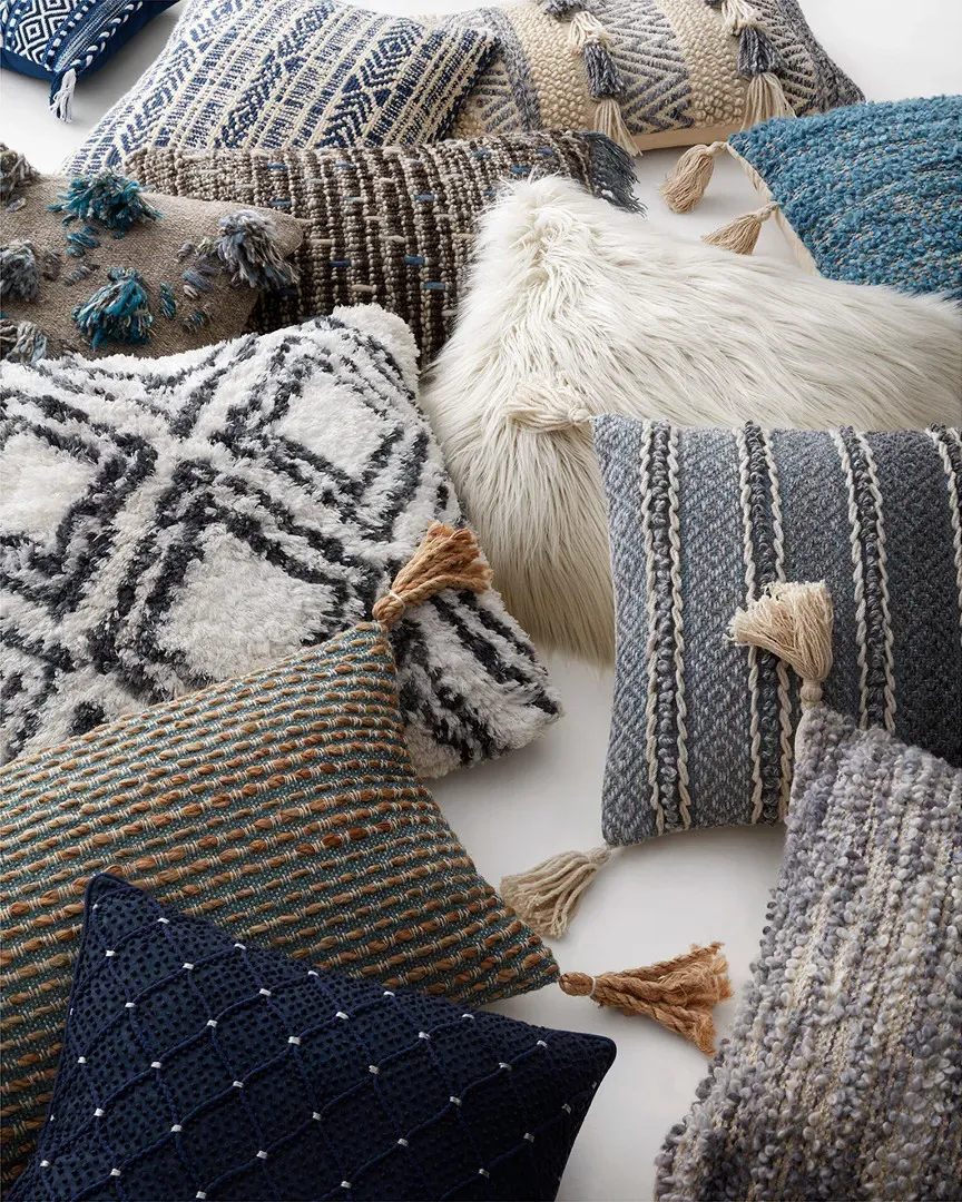 Decorative Throw Pillow - Charcoal