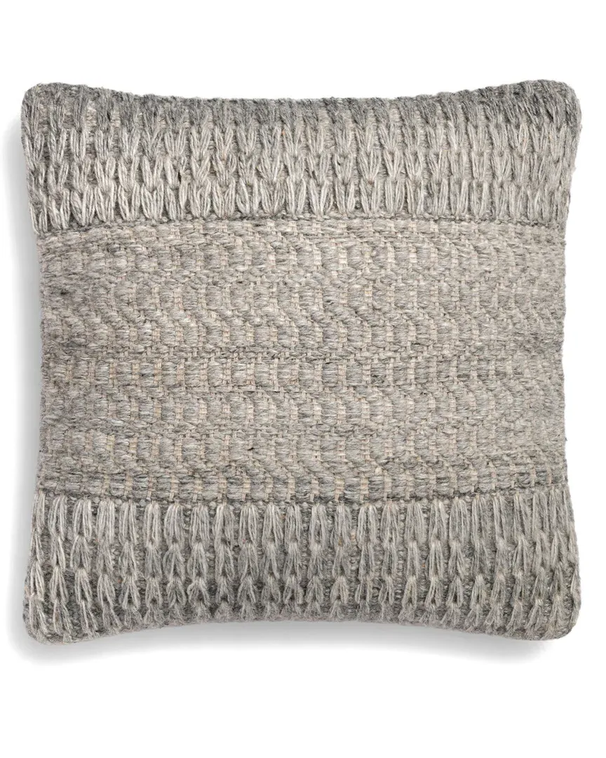 Decorative Throw Pillow - Grey
