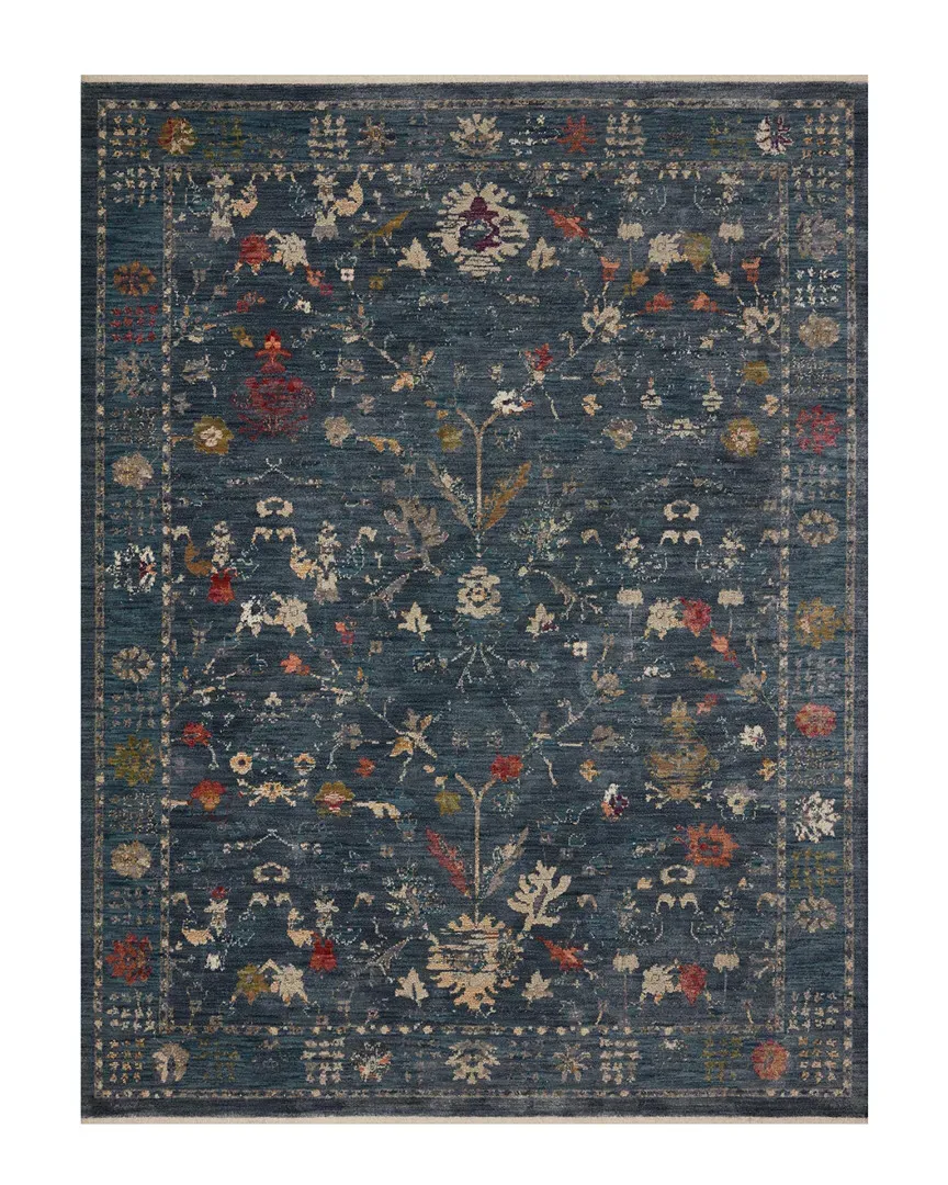 Giada Power-Loomed Rug - Denim, Polypropylene image