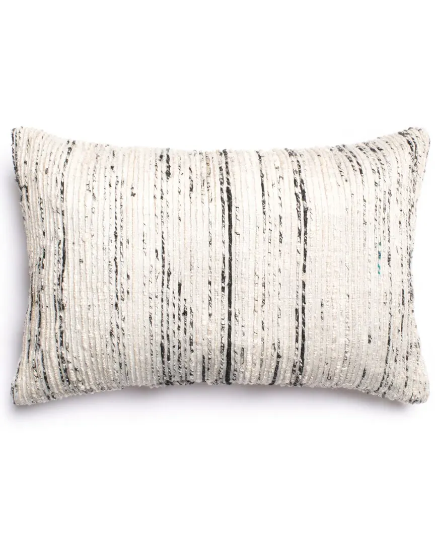 Hand-Made Decorative Pillow - Silver image