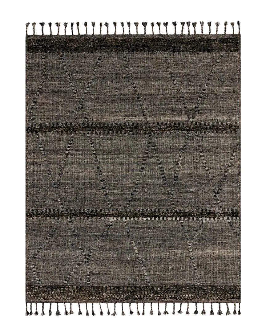Imanima Hand-Knotted Rug - Grey, Wool