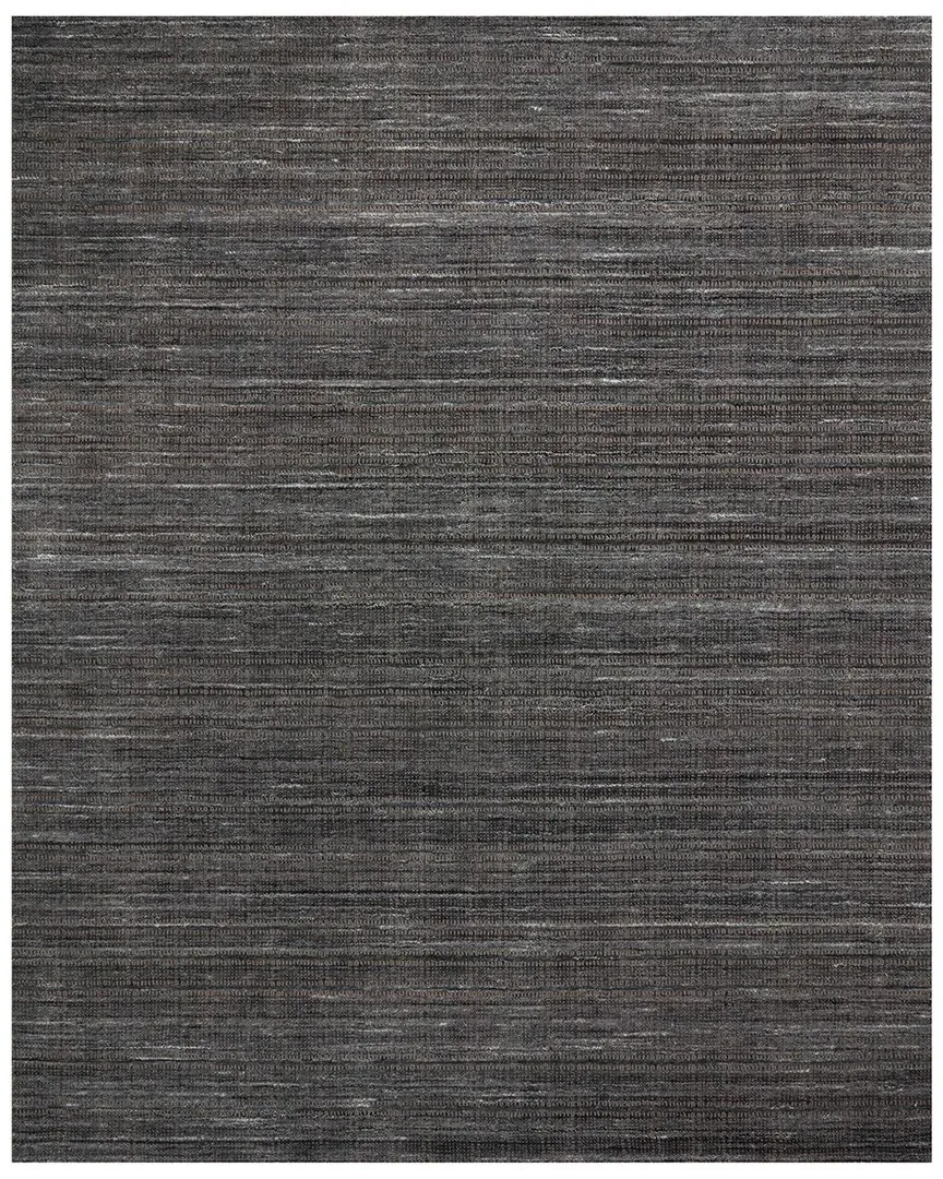 Jamie Hand-Loomed Rug - Graphite, Jute