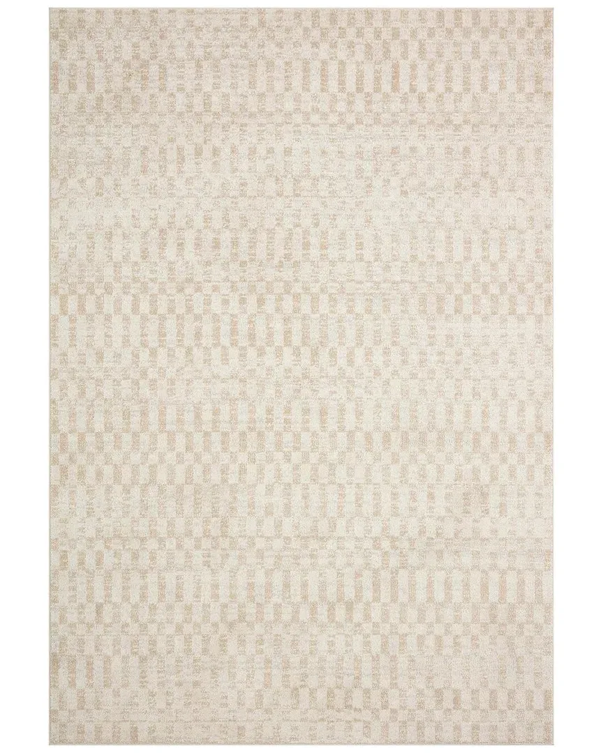 Kamala Area Rug - White, Polyester