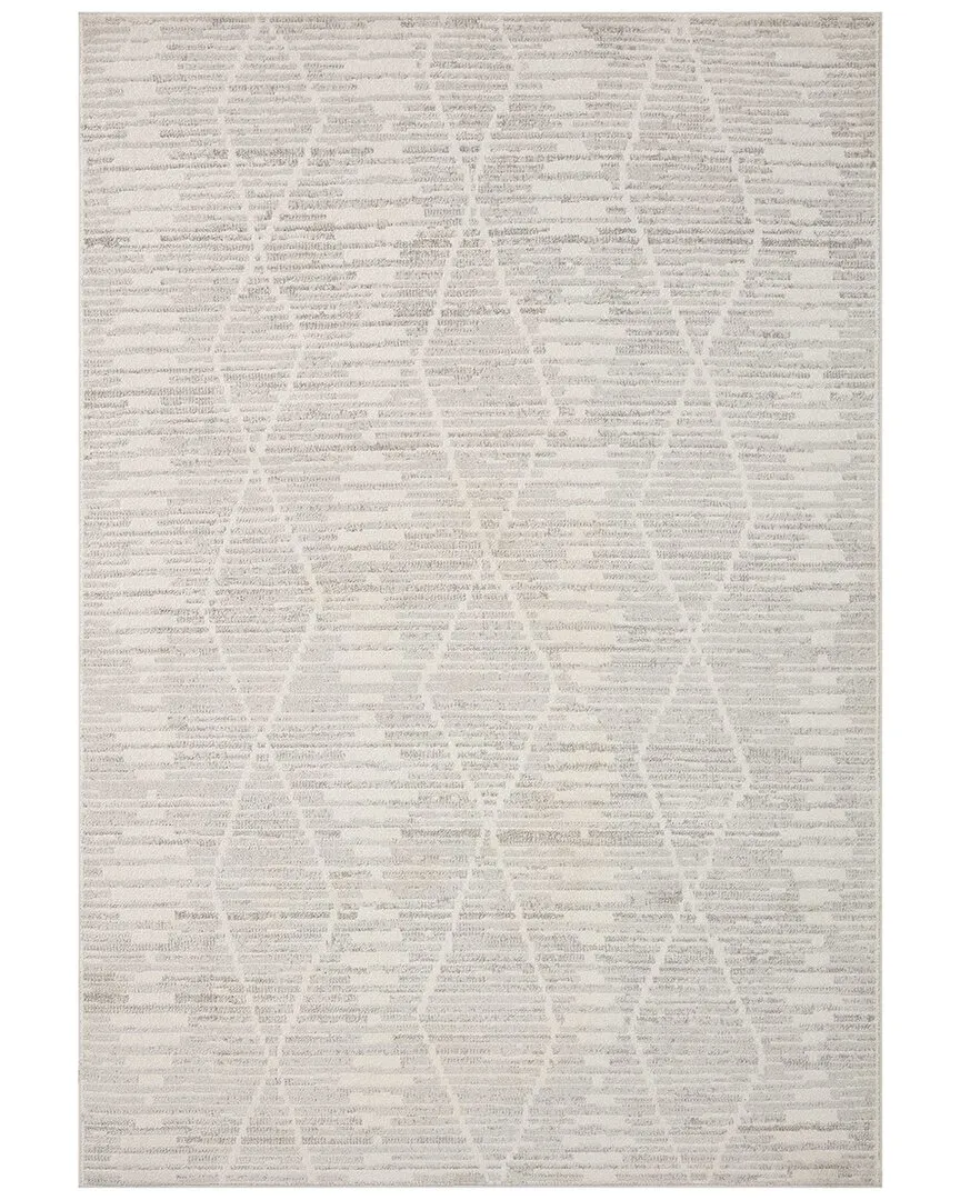 Kamala Area Rug - White, Polyester