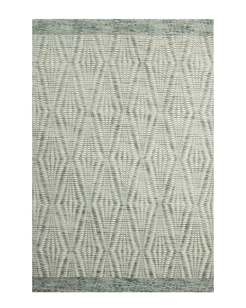 KENZIE Hand Woven Rug - Ivory/Sage, Wool image