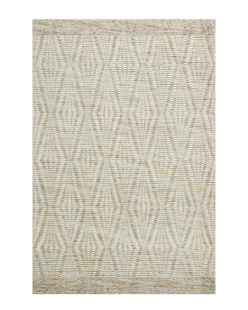KENZIE Hand Woven Rug - Ivory/Sand, Wool