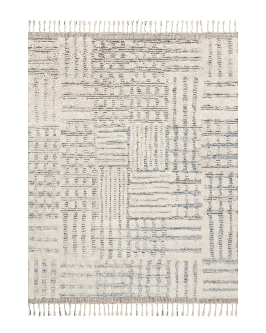Khalid Hand Knotted Rug - Ivory, Wool