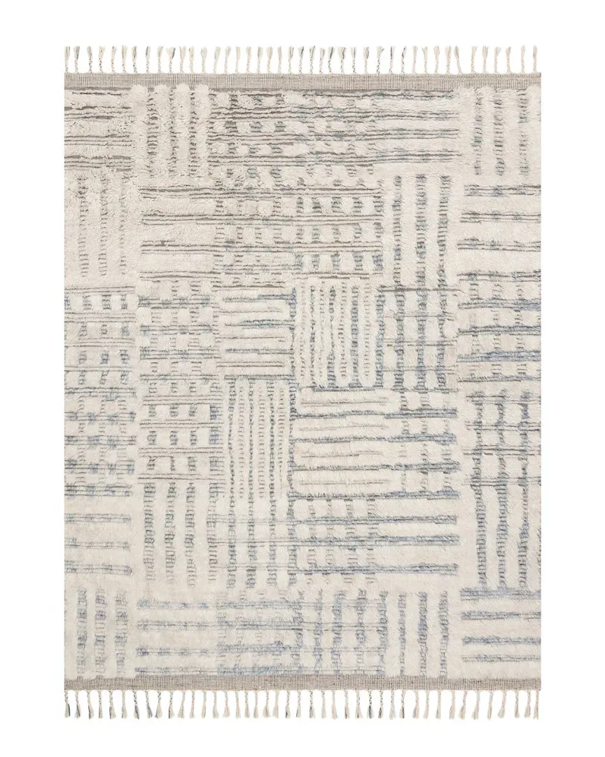 Khalid Hand Knotted Rug - Ivory, Wool