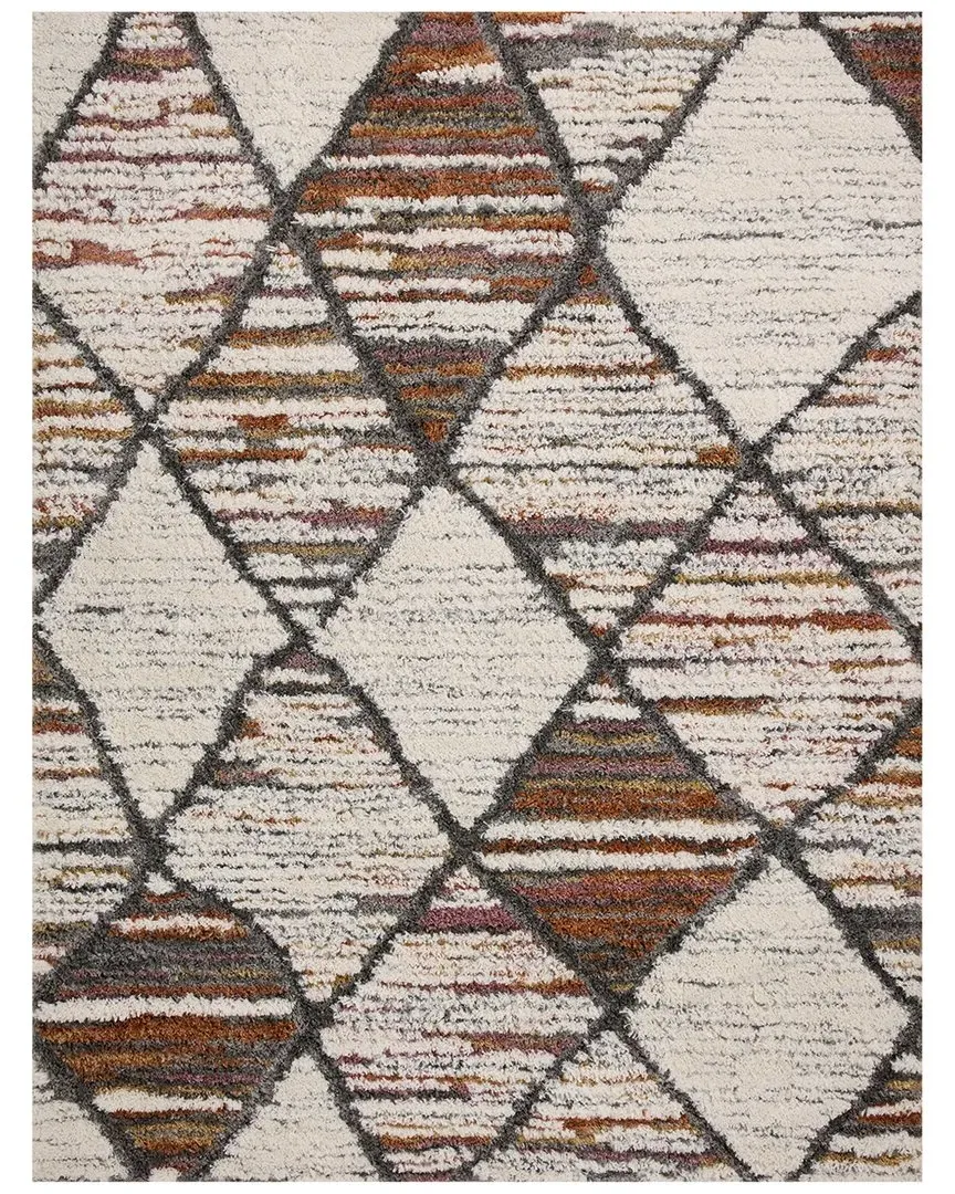 Levitt Shag Rug - Ivory, Polyester