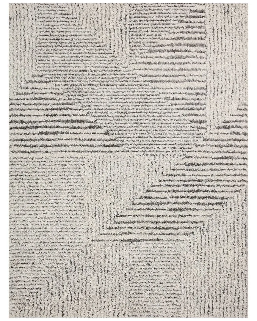 Levitt Shag Rug - Ivory, Polyester