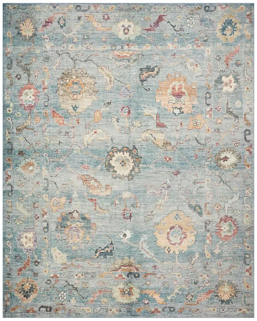 Margot Traditional Rug - Blue, Polyester image