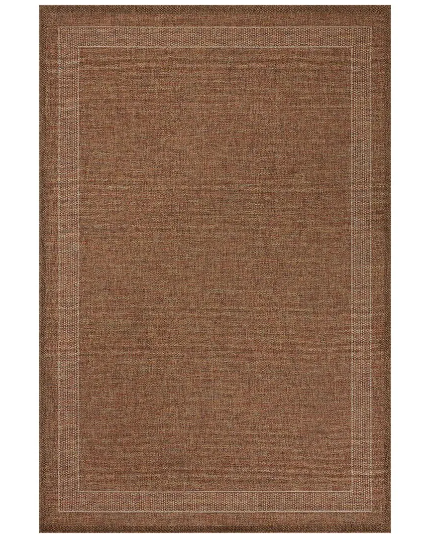 Merrick Indoor/Outdoor Accent Rug - Brown, Polypropylene