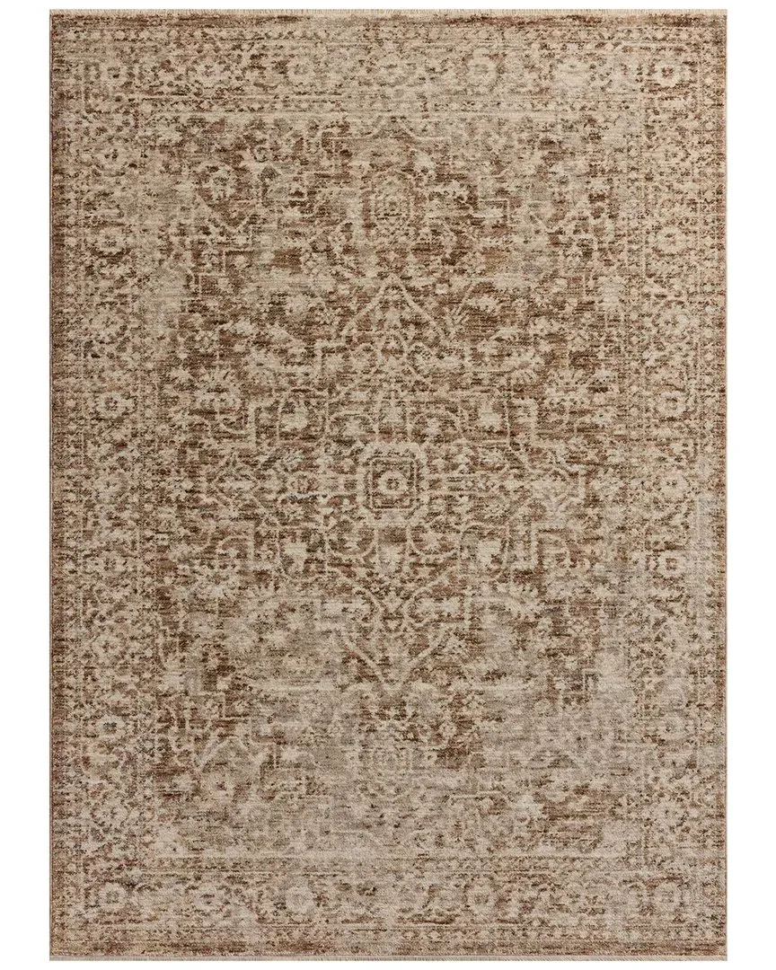 Newman Space Dyed Area Rug - Bark, Polyester image
