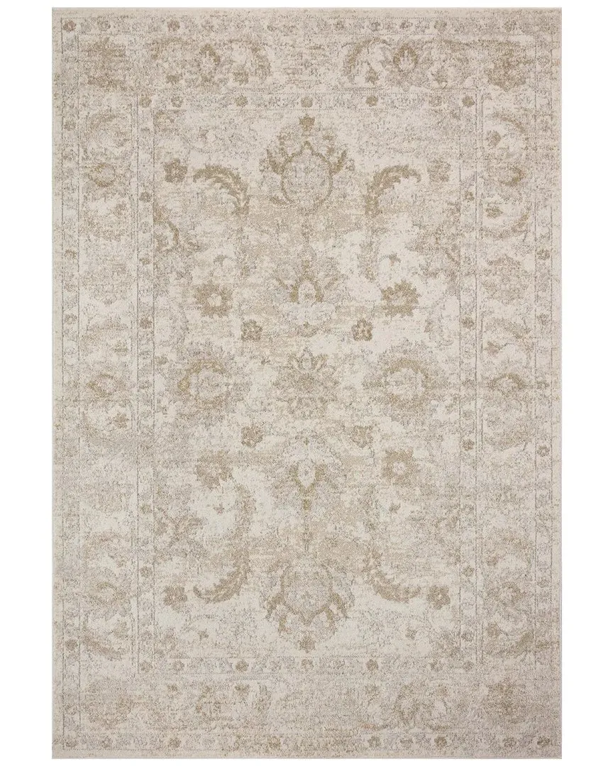 Odette Area Rug - White, Polyester