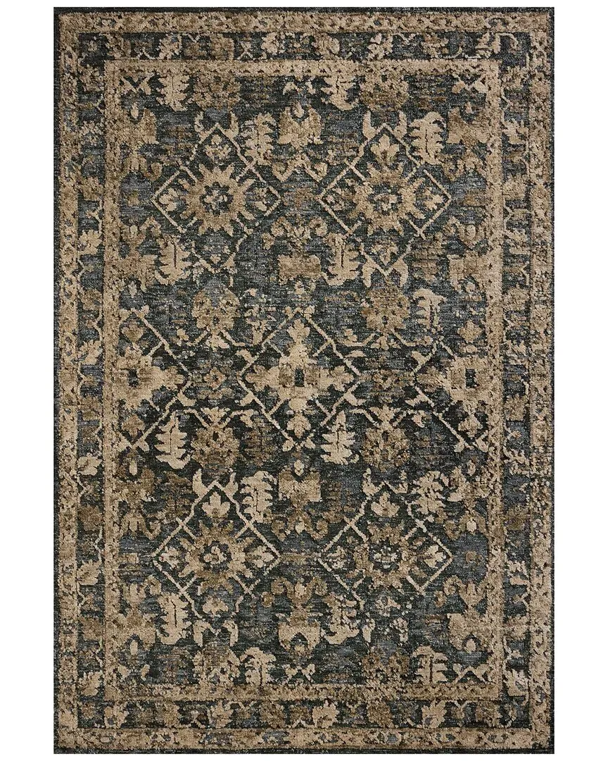 Percival Area Rug - Denim, Polyester