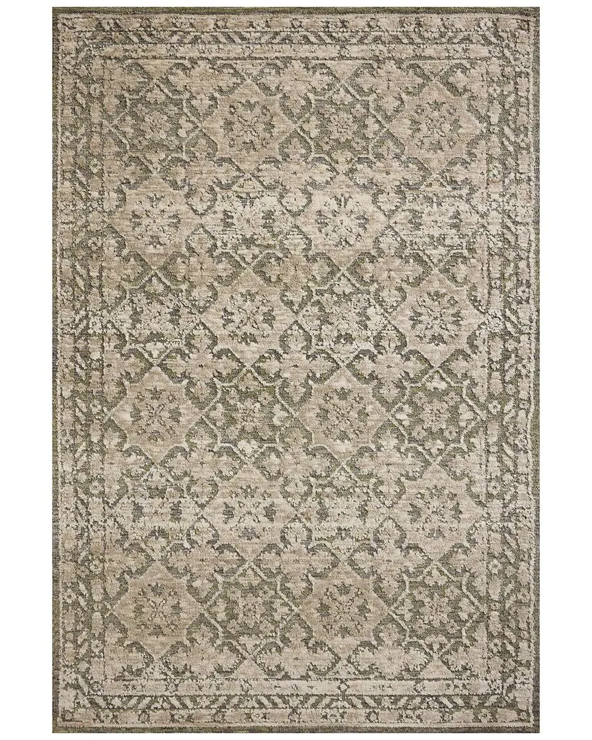 Percival Area Rug - Sage, Polyester