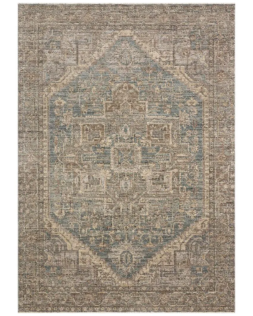 Priscilla Area Rug - Blue, Polyester