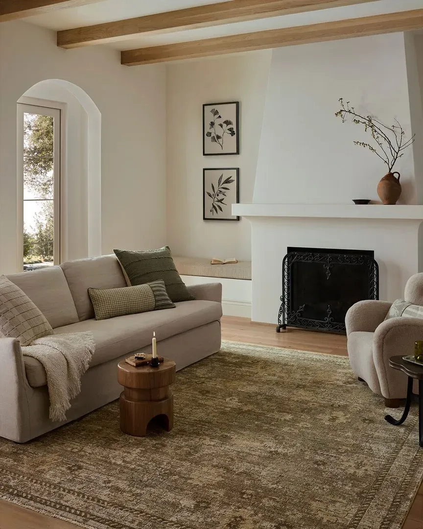 Priscilla Area Rug - Sand, Polyester