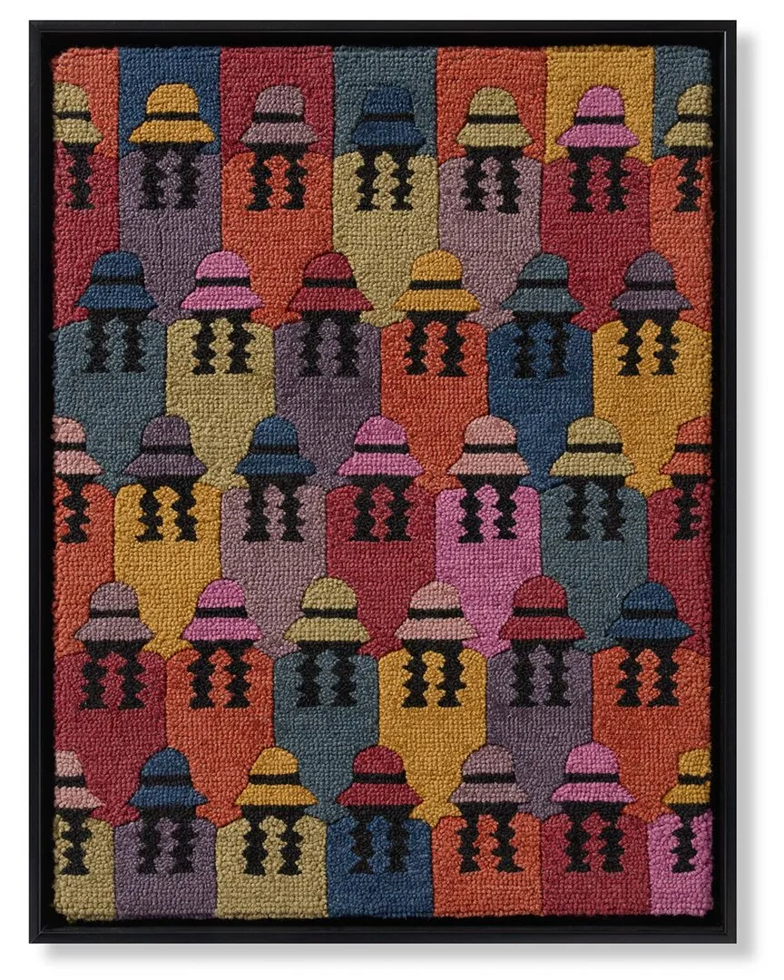 Puno Ladies Wall Art - Black Frame image