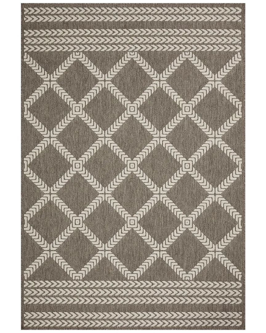Rainier Indoor/Outdoor Accent Rug - Beige, Polypropylene image
