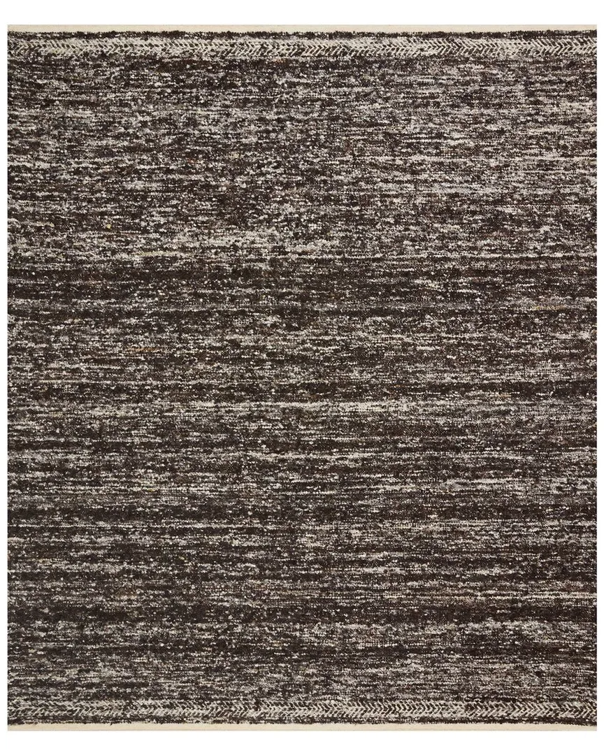 Reyla Hand-Woven Rug - Brown, Wool-Blend