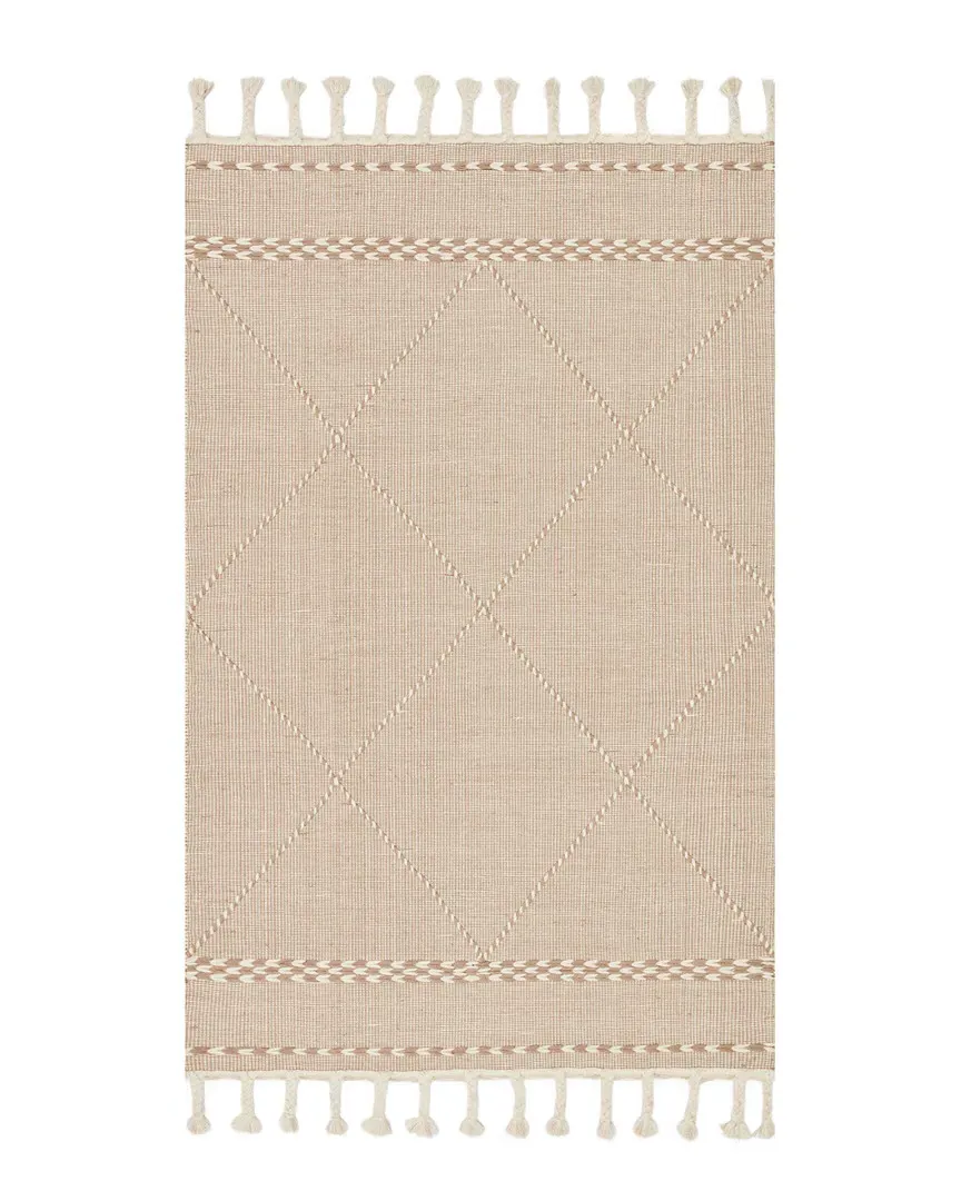 Sawyer Hand-Loomed Rug - Sand, Wool
