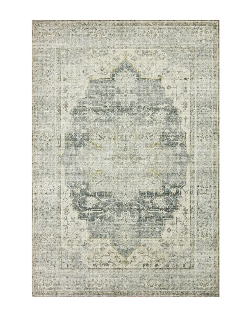 Skye Power Loomed Rug - Charcoal