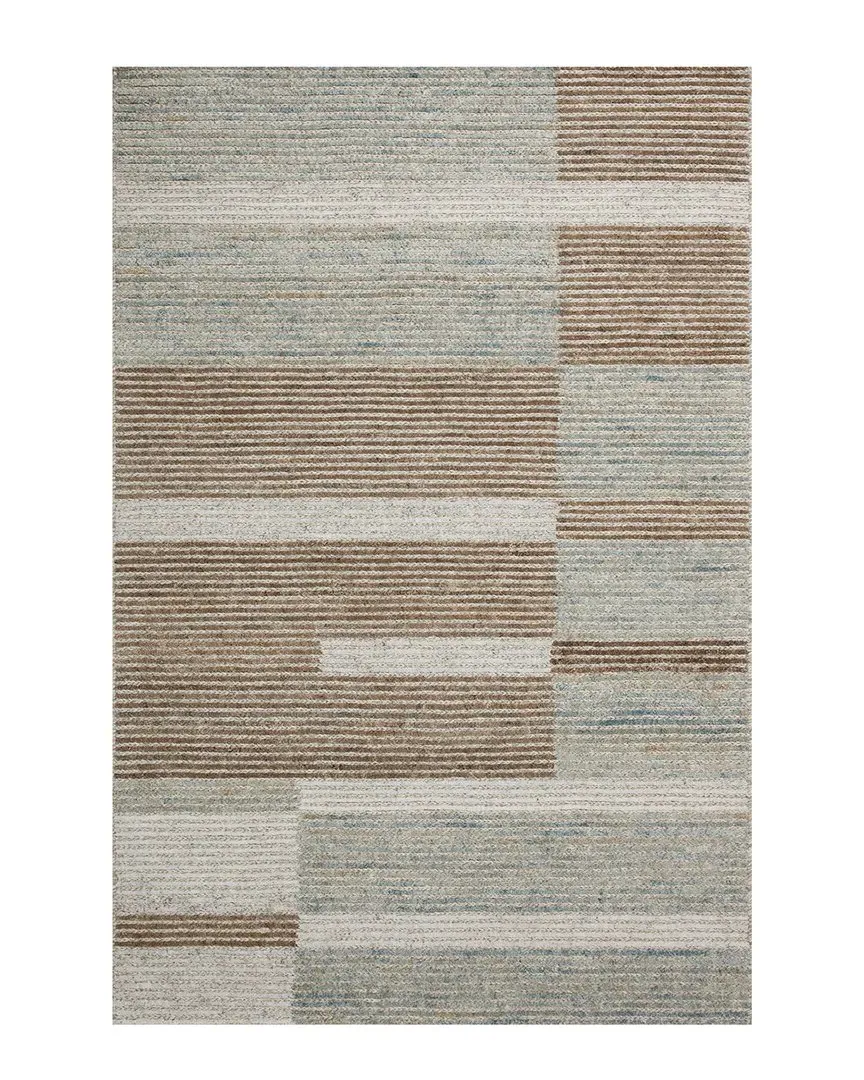 Stiles Accent Rug - Brown, Wool