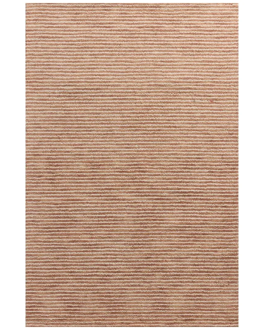Sunday Wool Area Rug - Terracotta
