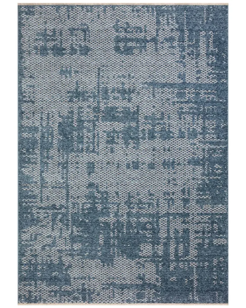 Vance Rug - Blue, Polypropylene