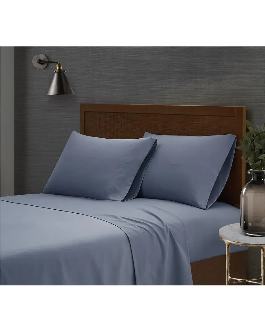 Garment Wash Sheet Set - Blue, Microfiber