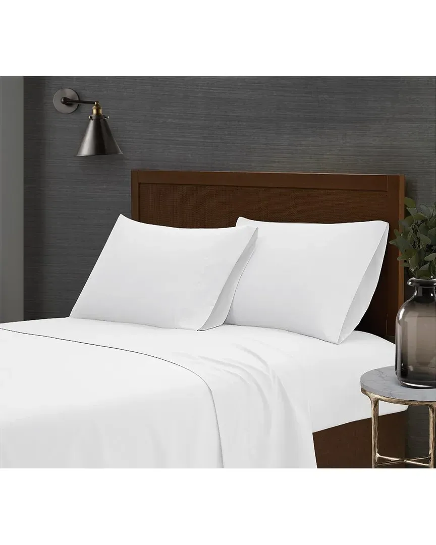 Garment Wash Solid Sheet Set - White, Microfiber