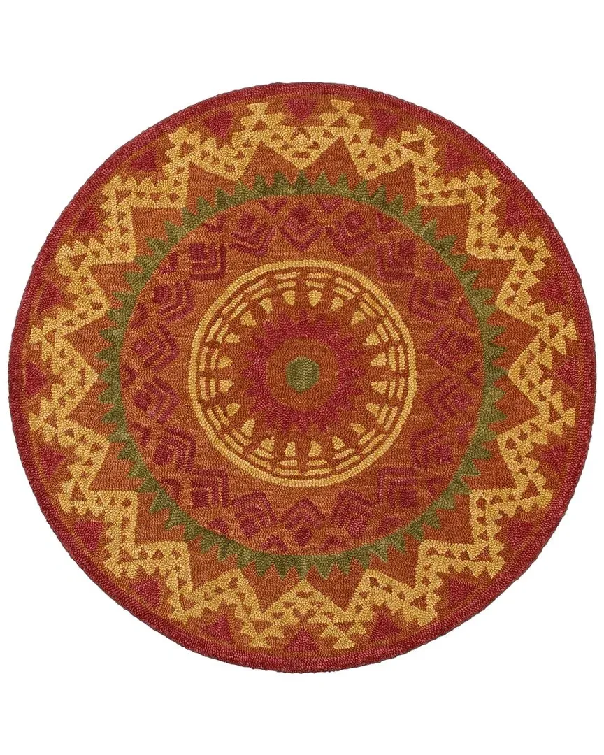 Dazzle Hand-Tufted Rug - Rust, Wool