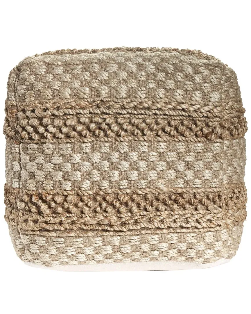 Kaya Ottoman Pouf - Brown image