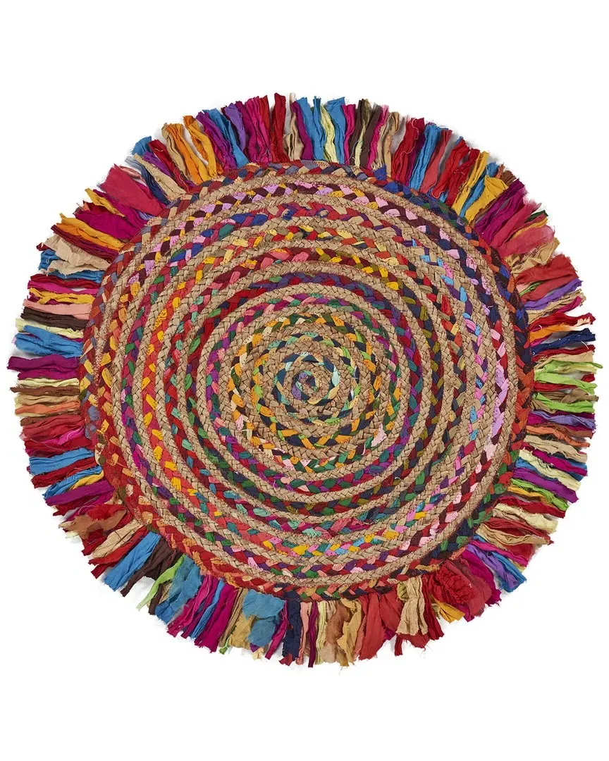 Organic Jute Area Rug - Multi image