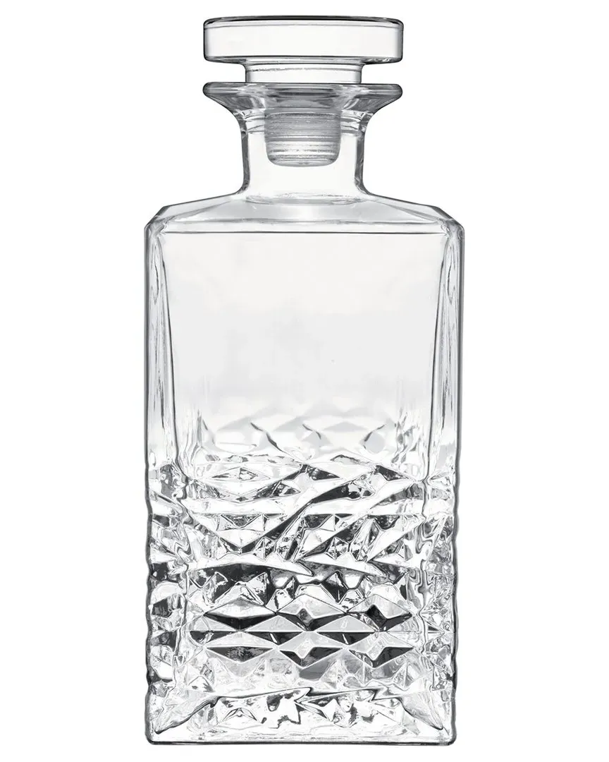 Luigi Bormioli Textures Spirits Decanter with Stopper - Clear image