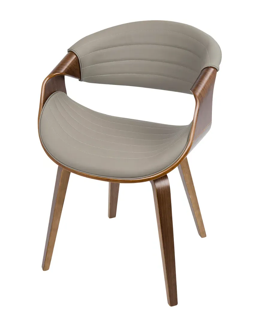 Symphony Chair - Grey, Walnut image