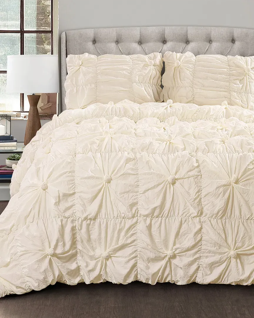Bella Comforter Set - Ivory