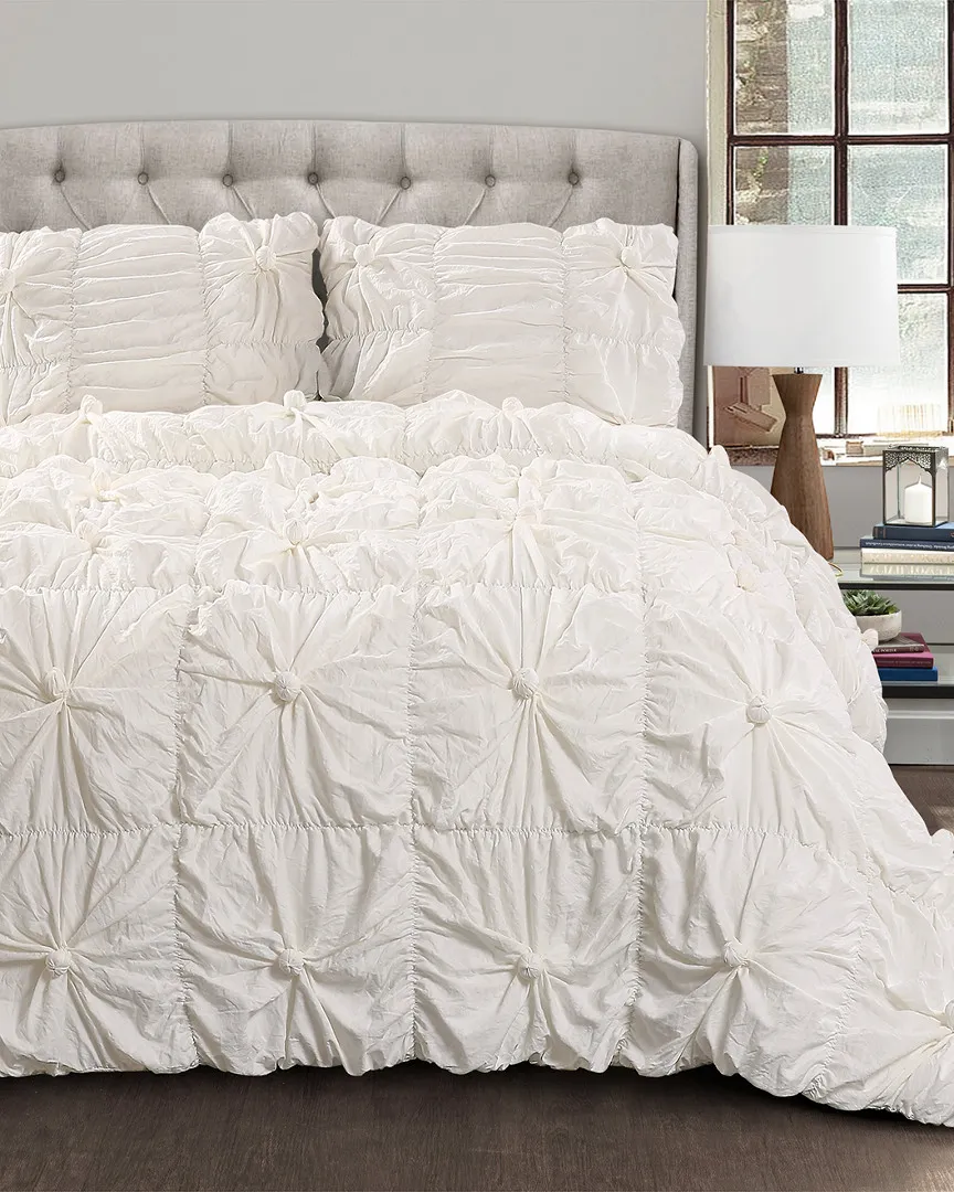 Bella Comforter Set - White image