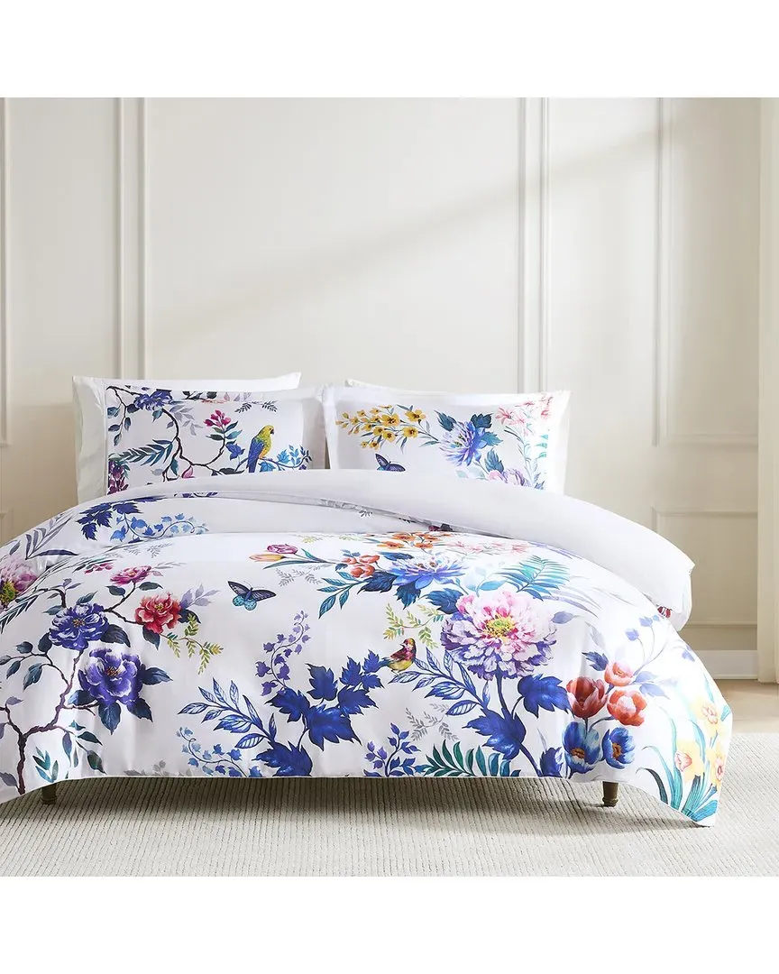 Fantasia Cotton Duvet Cover Set - Teal