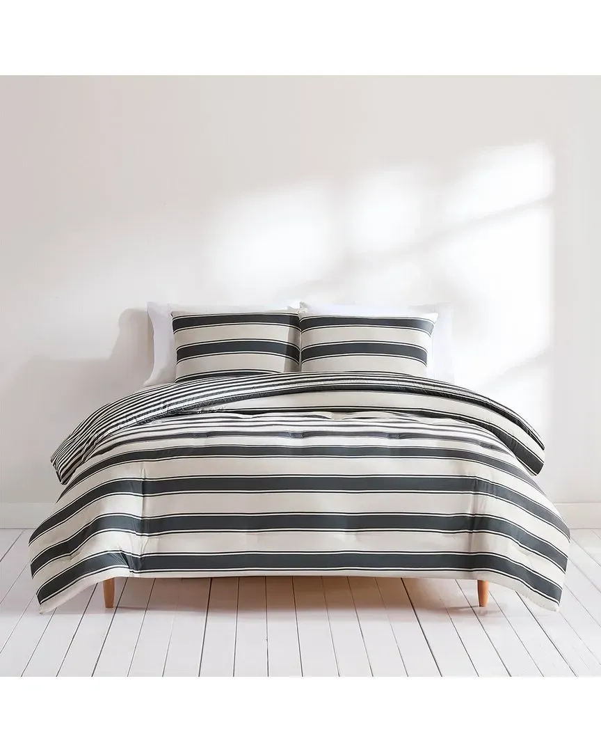 Gale Cabana Stripe Comforter Set - Neutral