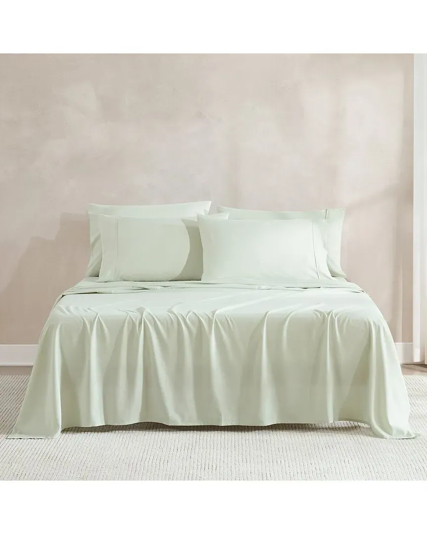 Verona Solid Sheet Set - Sage, Polyester