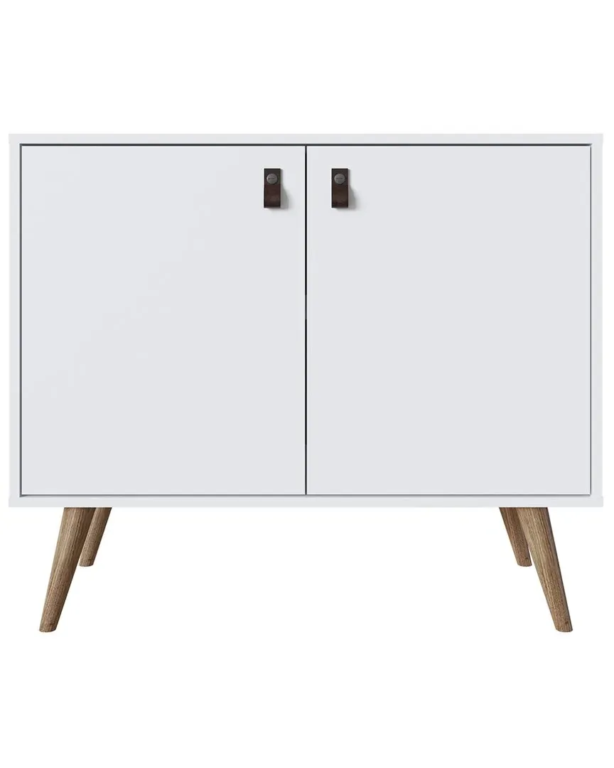 Amber Accent Cabinet - White, MDF