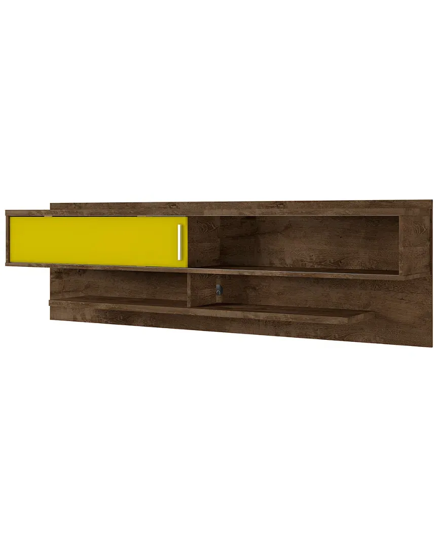 Astor Floating Entertainment Center - Rustic Brown image