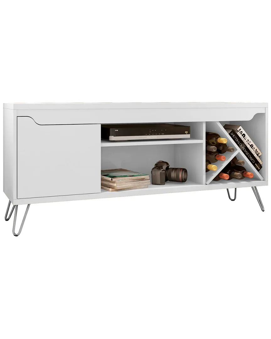Baxter 53in TV Stand - White