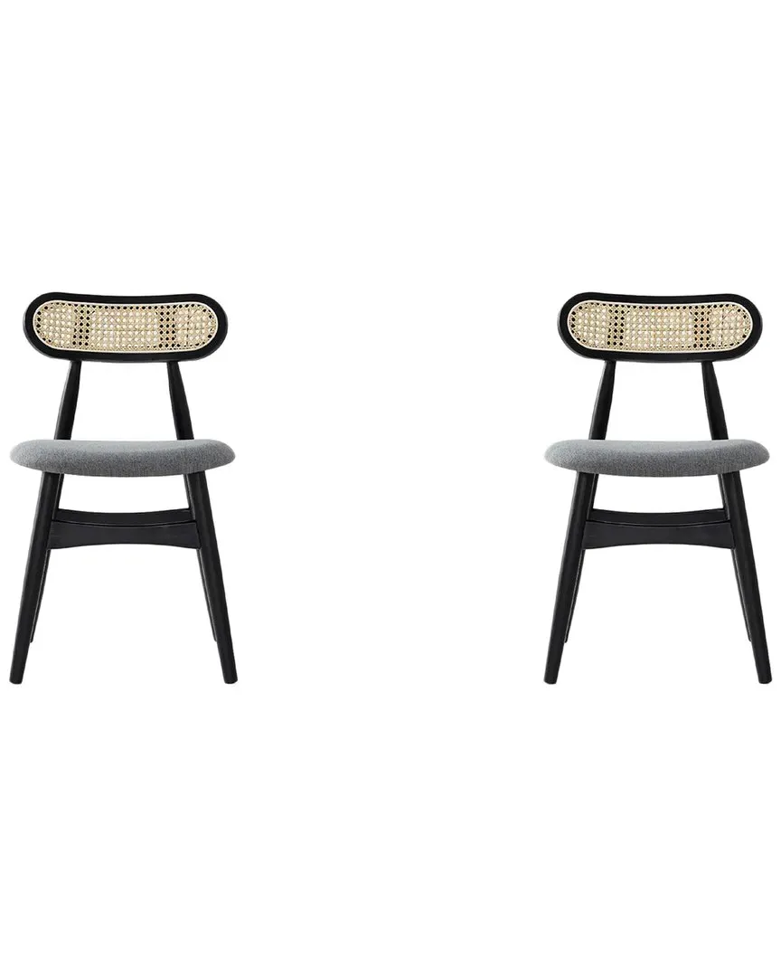 Colbert Dining Chair - Black and Grey, Ash Wood image