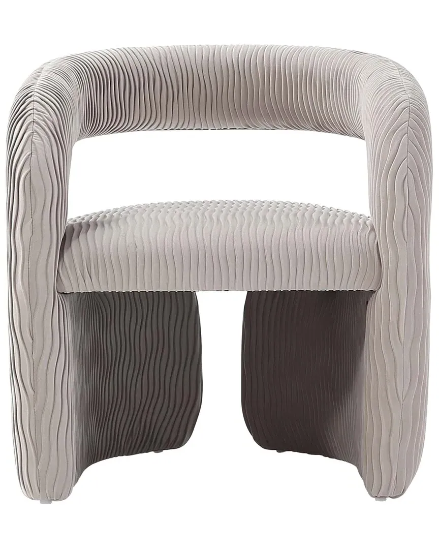 Corvette Dining Chair - Grey, Velvet image