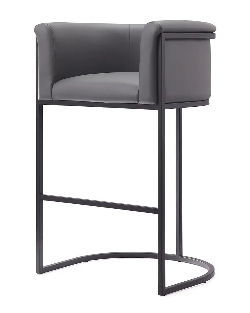 Cosmopolitan Bar Stool - Grey, Metal