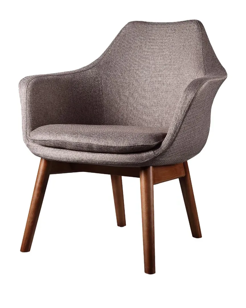 Cronkite Accent Chair - Grey, Walnut image