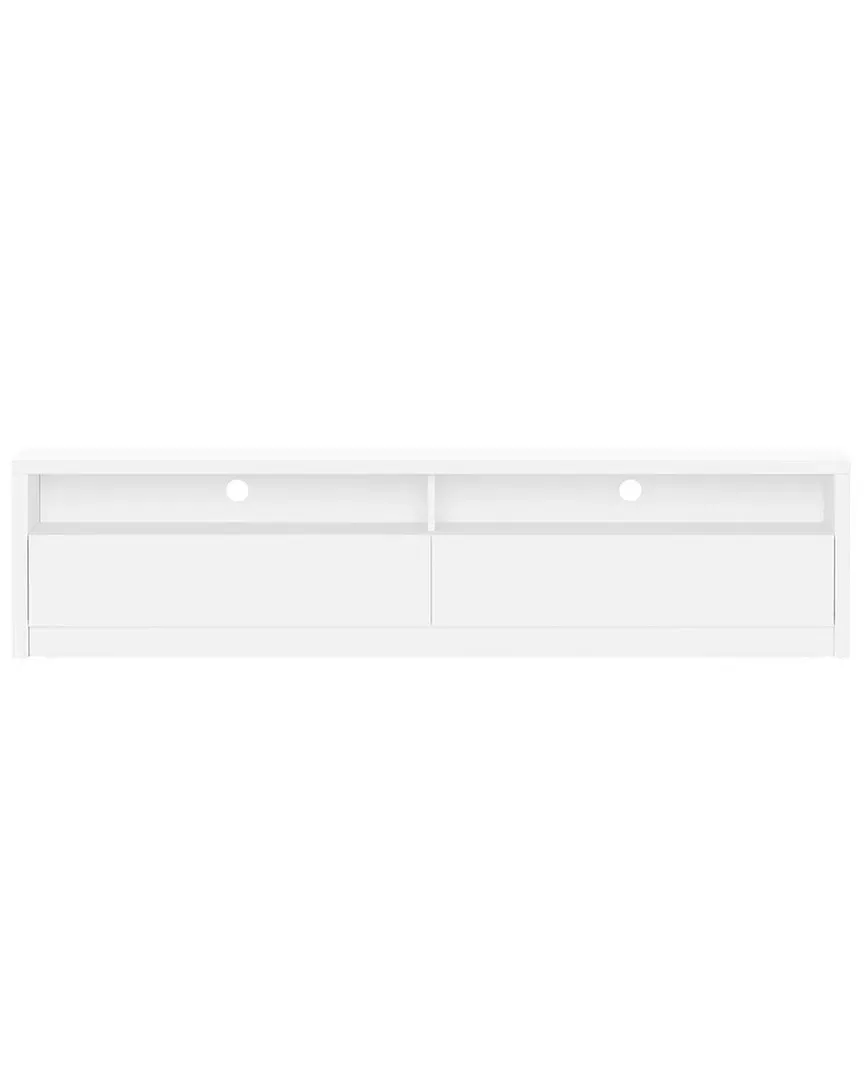 Duncan 70in TV Stand with Storage - White, MDF